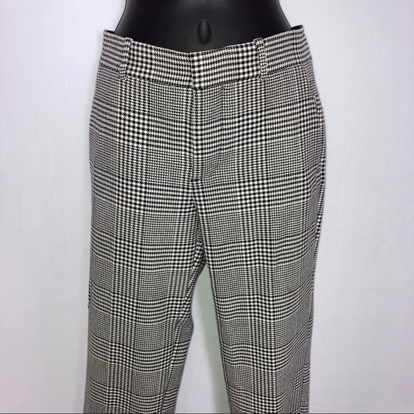Zara Woman black white trousers slacks sz S - Picture 2 of 6